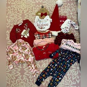 Baby Girl Christmas Apparel